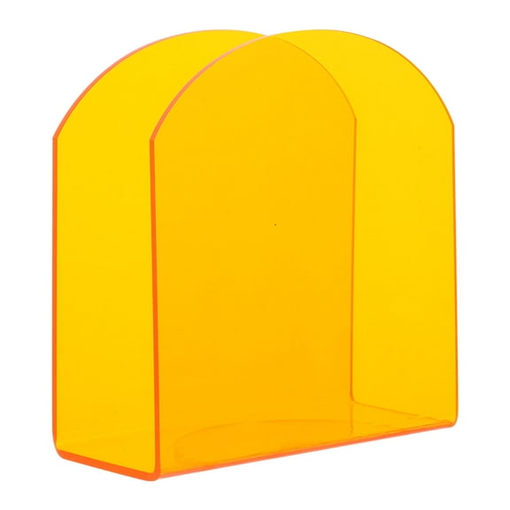 Monyance vertical napkin holder Clear Acrylic Napkin Holder for Tables - 1PC 12.7x12x5.2cm - Home/Restaurant/Bar(5X4.72X2.05Inches)