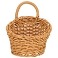 thumbnail image 1 of Monyance wall basket decor Woven Hanging Seagrass Storage Basket for Flowers and Pantry - 14cm(5.51X4.33X4.72Inches), 1 of 10