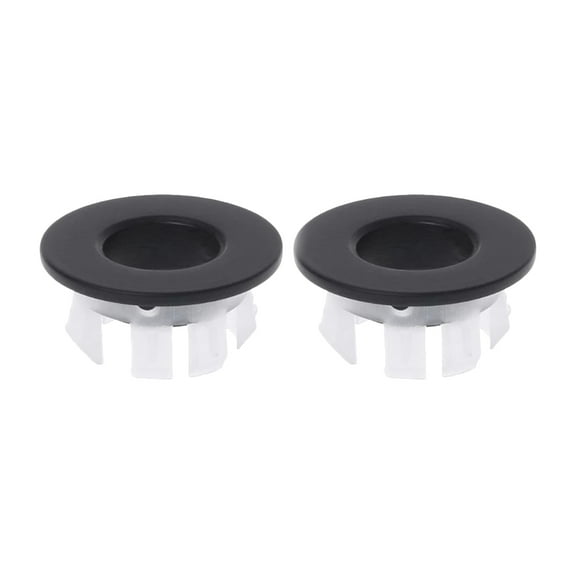 Monyance washing basin rings Bath Tub Accessory Sink Overflow Ring 2Pcs 22mm-24mm(1.18X1.18X0.55Inches)