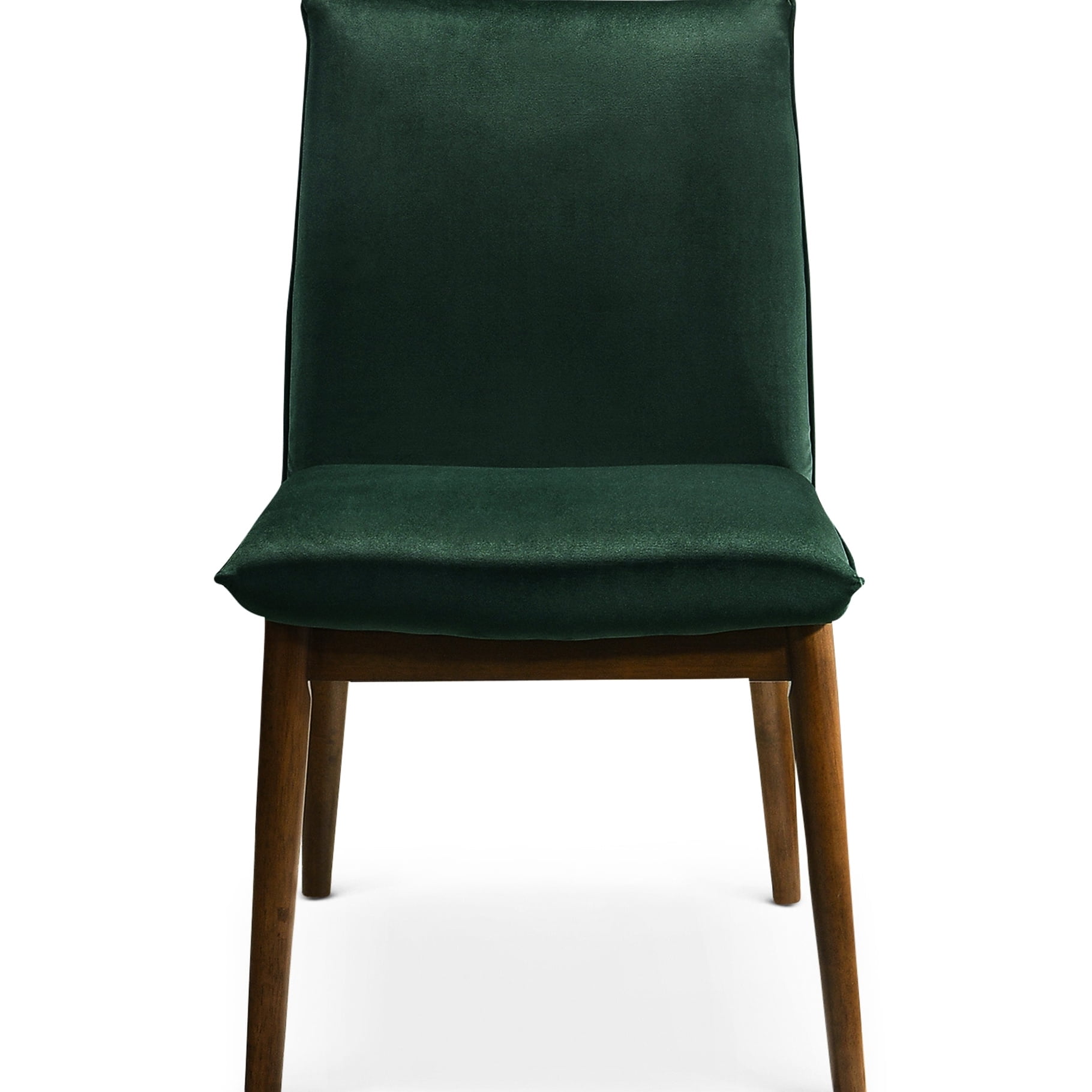 Monza Dark Green Dining Chairs (2Piece Set) Clean Lines MidCentury — free download