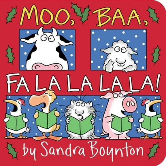 Pre-Owned Moo, Baa, Fa La La La La! (Board book) 1665914351 9781665914352