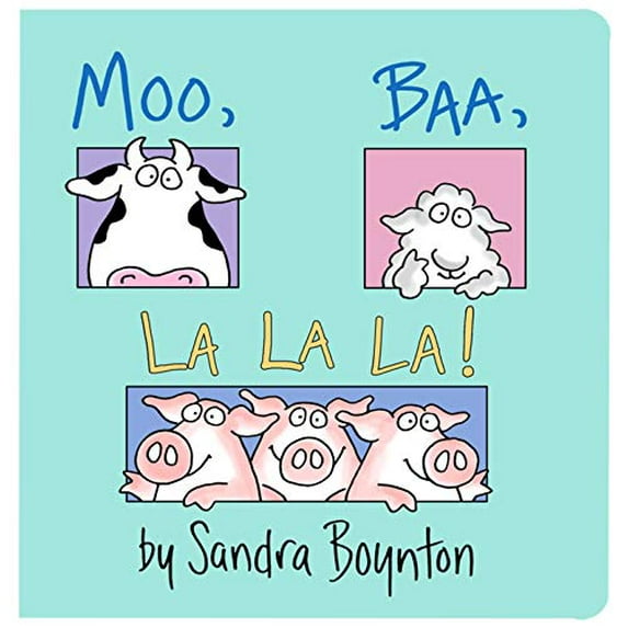 Pre-Owned Moo, Baa, La La La! (Board book) 067144901X 9780671449018