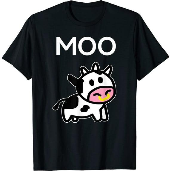 Moo Cow - Funny Farmer cow for adults kids boys and girls T-Shirt