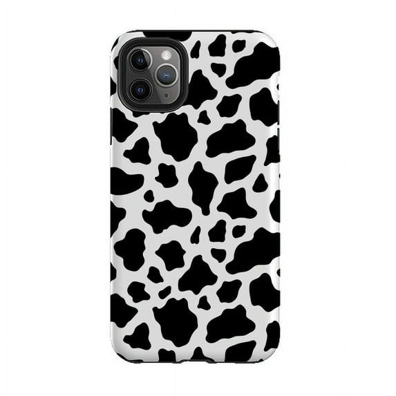 Moo Cute Cow Farm Animal Print Pattern Phone Case for iPhone 11 12 13 14 15 16 17 Pro Max