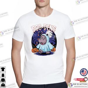 Moo Deng Boo Deng Halloween T-shirt - Walmart.com