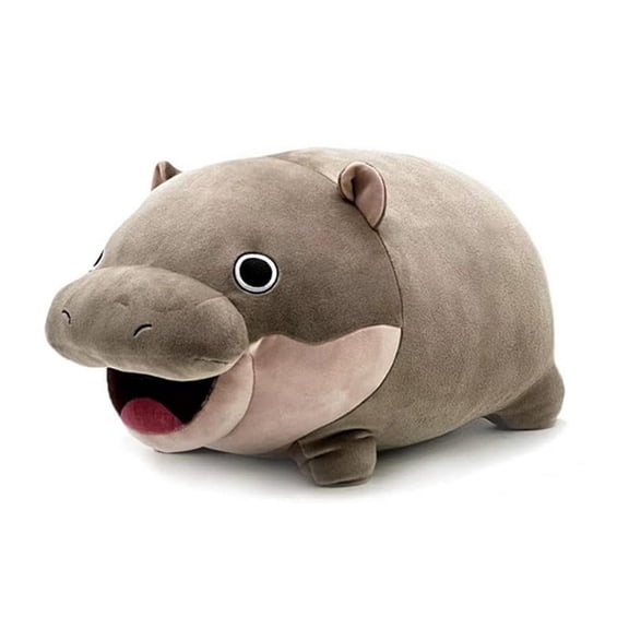 Moo Deng Hippo Plush Doll Plushies Stuffed Animal Toys Pillow Cute Kids Boys Girls Christmas Gifts Stuffed Animal Pillow