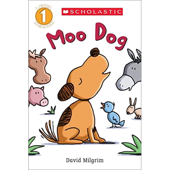 Pre-Owned Moo Dog Scholastic Reader, Level 1 Paperback David Milgrim