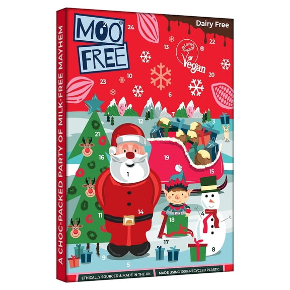 Moo Free Dairy Free Chocolate Advent Calendar 70g