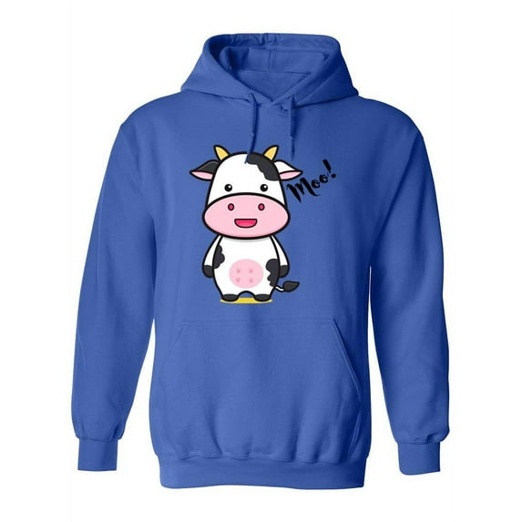 Moo! Hoodie Women -SPIdeals Designs, Female x-Large