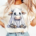 thumbnail image 1 of Moo I Mean Boo Shirt, Halloween Highland Cow Shirt, Western Halloween Shirt, Cute Fall Highland Cow Ghost Shirt, Spooky Boo Ghost Shirt, Cow Lover Shirt, 1 of 5