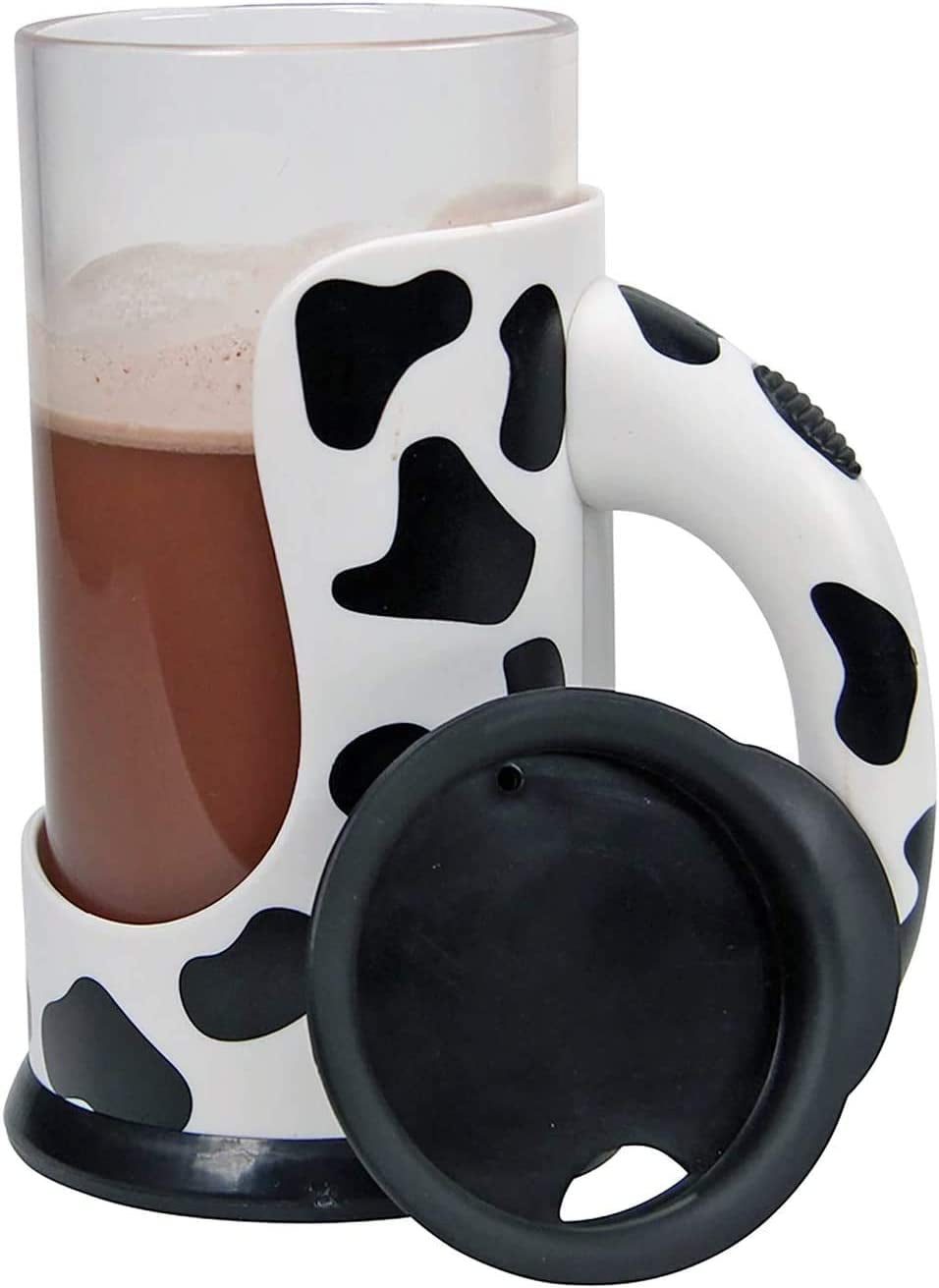 Vat19 on X: Mix milk with the Moo Mixer Supreme, a sweet mug with an  integrated battery-powered mixer.    / X