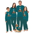 thumbnail image 1 of Moo Turkey Matching Thanksgiving Pajamas For Family, Family And Dog Thanksgiving PJs, Size NB - Men 6XL, 1 of 7