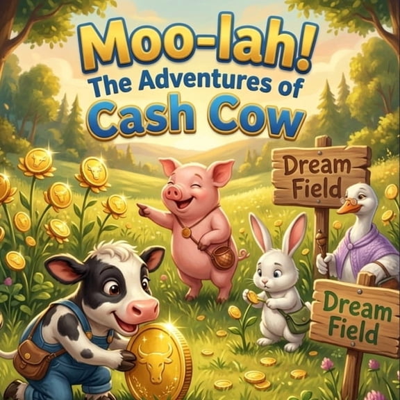Moo-lah! The Adventures of Cash Cow: Learning to Earn, Save, Spend, and Share, (Paperback)
