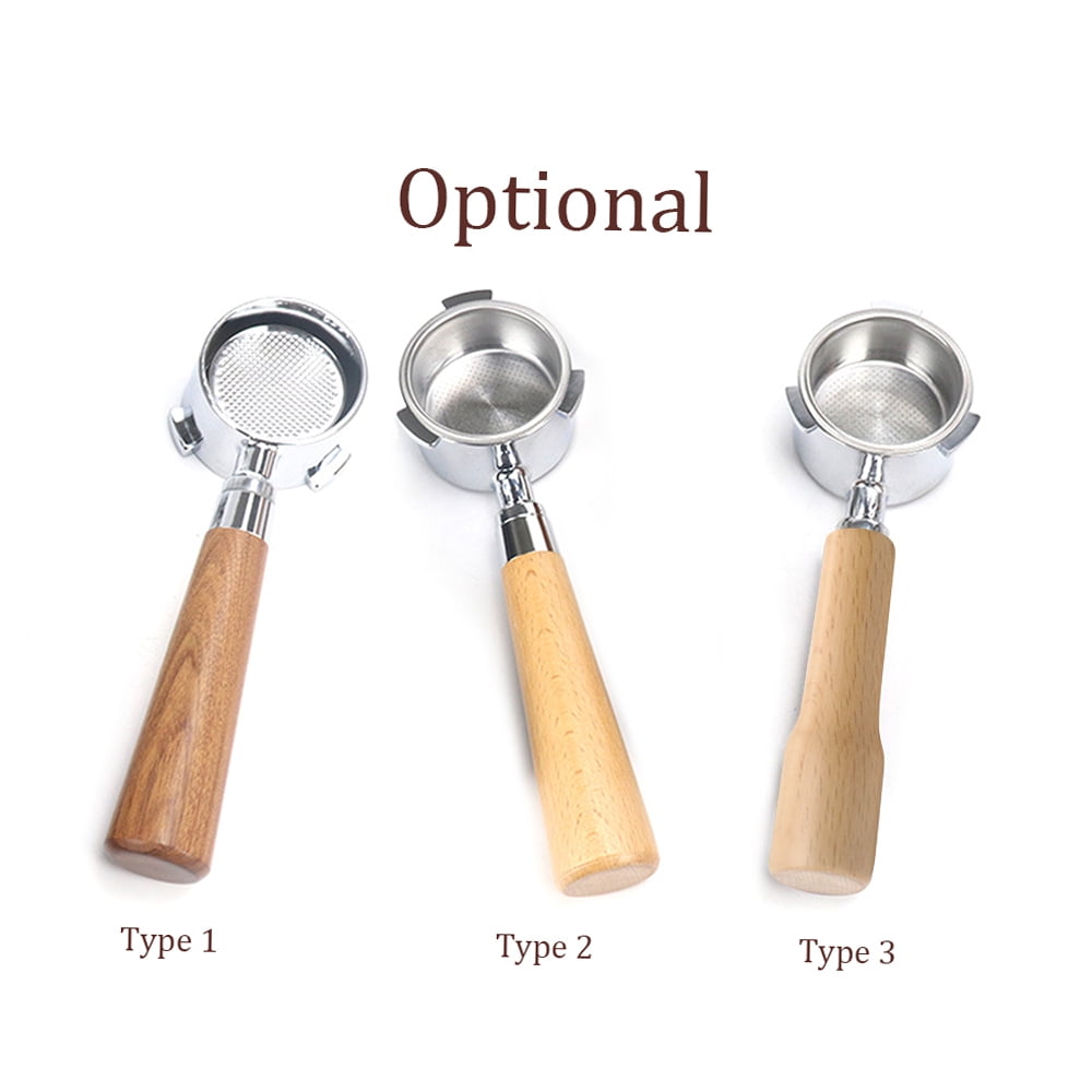 51mm Bottomless Portafilter with Wooden Handle for Bahrain Ubuy