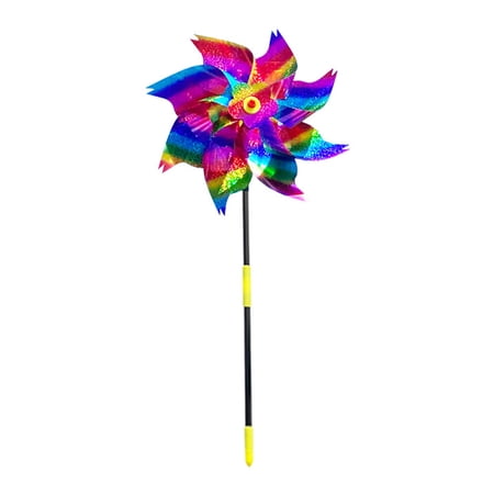 Moobom Bird Repellent Pinwheels Protect Garden Lawn Flower Gardening Supplies 10PCS Event Decoration For Yard Outdoor Windmill