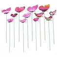 thumbnail image 1 of Moocorvic 12Pcs Butterfly Stakes, Garden Butterfly Decor Garden, Waterproof Butterfly Yard Decorations Outdoor Indoor, Patio Plant Pot, Flower Bed, Home Decoration,, 1 of 4