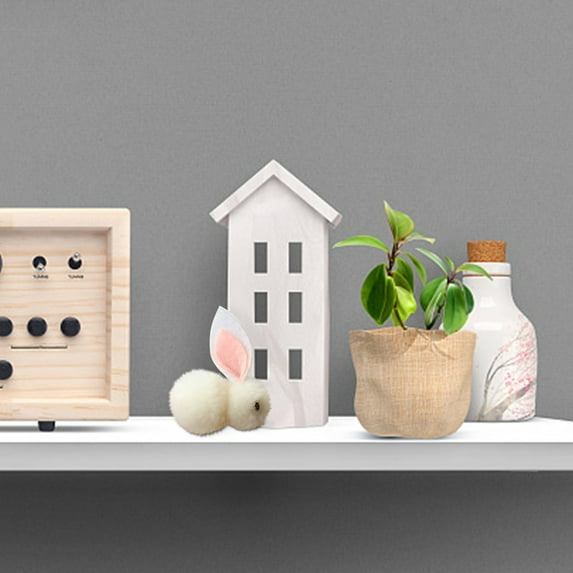 Moocorvic 15Pcs Mini Easter Bunny Stuffed Animals Toys for Kids Boys and Girls, Cute Doll Easter Basket Stuffers(White)