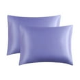 thumbnail image 1 of Moocorvic 2 Packs Silk-Like Pillowcases Hair Skin-Friendly Bedding with Envelope Closure for Home & Travel(20x30in), 1 of 3