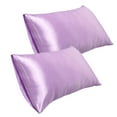 thumbnail image 1 of Moocorvic 20*25 Inch Satin Pillowcase, Imitation Silk Pillowcase (2pc), 1 of 1