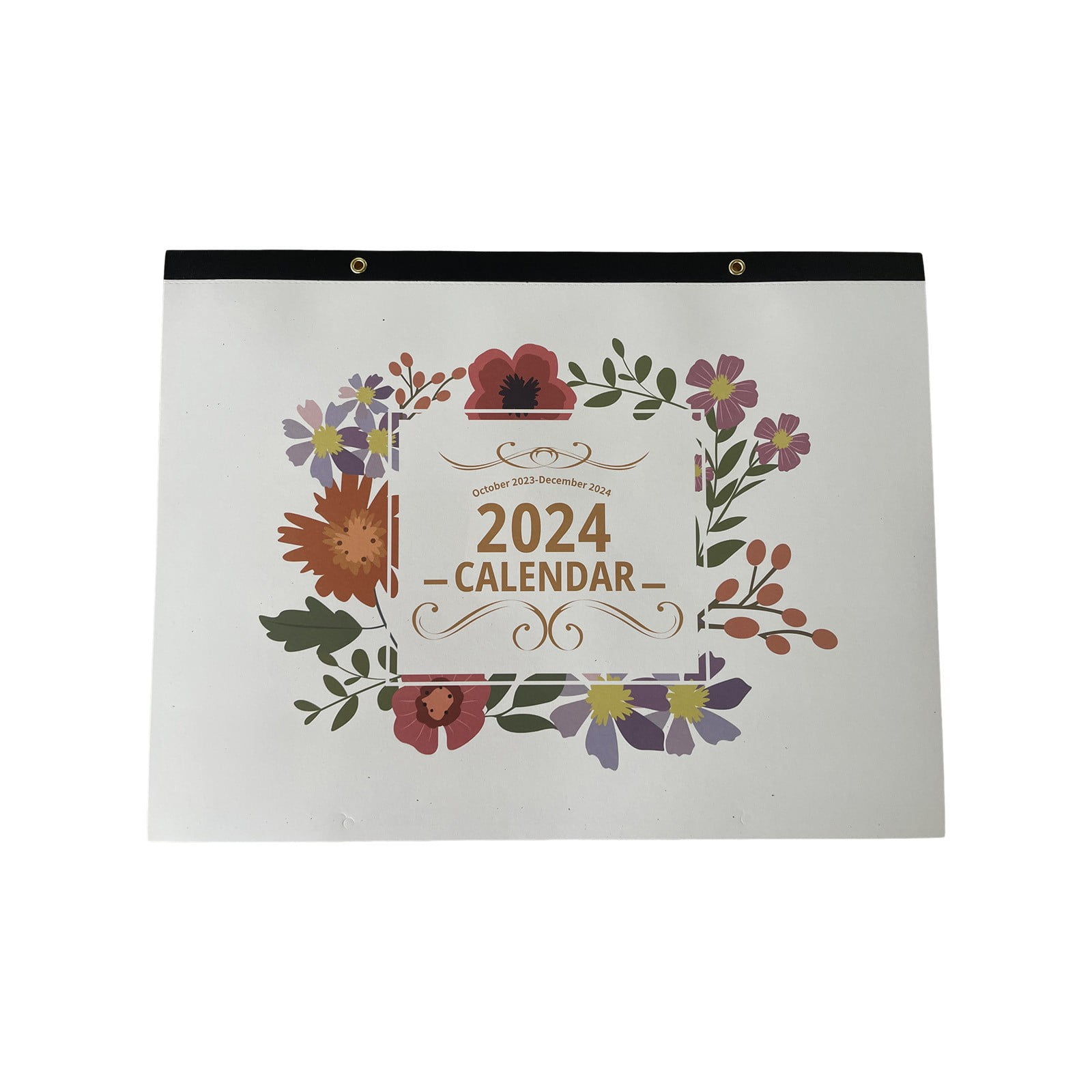 Moocorvic 2023-2024 Wall Calendar Strong Twin-wire Binding
