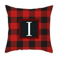 thumbnail image 1 of Moocorvic 26 Letters Pillow Covers 18”x18”, Modern Alphabet A to Z Throw Pillow Covers for Sofa Couch Bed(Letter I), 1 of 8