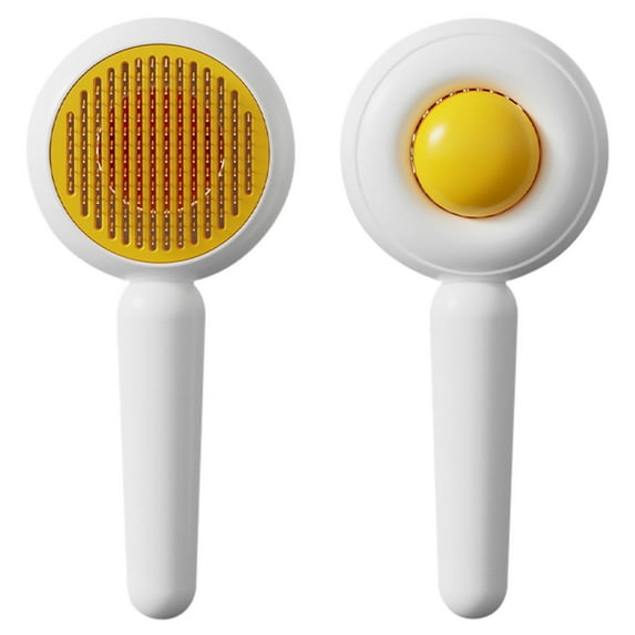 Moocorvic 2Pcs Cat Brush for Shedding, Cat Brushes for Indoor Long or Short Haired Cats, Pet Grooming Brush Removes Loose Fur