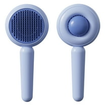 Moocorvic 2Pcs Cat Brush for Shedding, Cat Brushes for Indoor Long or Short Haired Cats, Pet Grooming Brush Removes Loose Fur