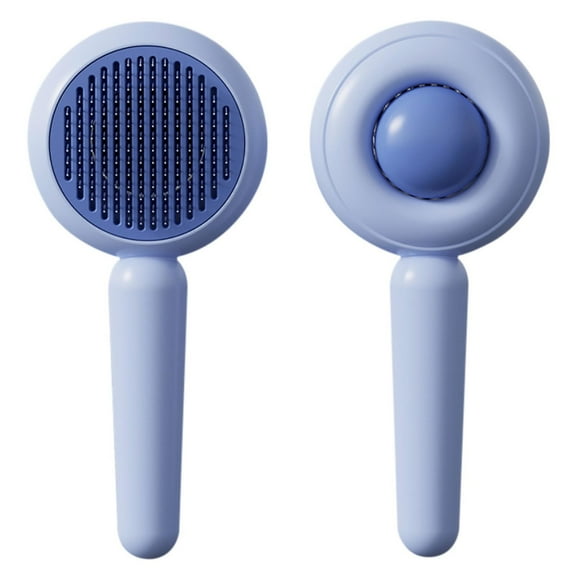 Moocorvic 2Pcs Cat Brush for Shedding, Cat Brushes for Indoor Long or Short Haired Cats, Pet Grooming Brush Removes Loose Fur