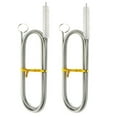 thumbnail image 1 of Moocorvic 2Pcs Long Pipe Cleaner Flexible Tube Cleaning Brush Fridge Cleaning Tool,Stainless Steel Kitchen Drain Tube Cleaning Brushes Sink Fridge Pipe Drain Dredge,, 1 of 7