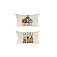 thumbnail image 1 of Guanhe 2Pcs Pillowcase Thanksgiving Decorations Clearance Decorative & Throw Pillow Covers for Indoor Outdoor Living Room Sofa Patio Funiture Garden, 1 of 6