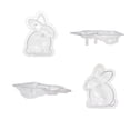 thumbnail image 1 of Moocorvic 3D Easter Bunny Shape Plastic Cake Chocolate Mold DIY Handmade Baking Mold, 1 of 9