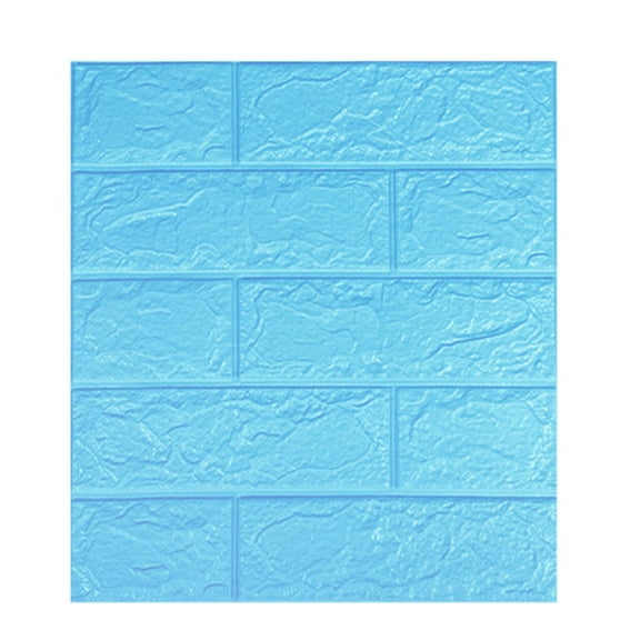Moocorvic 3D Wall Panels Peel and Stick for Interior Wall Decor, Brick Wallpaper Peel and Stick, Wall Tiles Peel and Stick with Self-Adhesive Waterproof Foam for Bathroom, Home Decor
