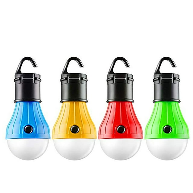 Moocorvic 4 Packs Camping Light Bulb Portable LED Camping Lantern Camp