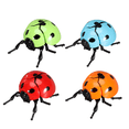 thumbnail image 1 of Moocorvic 4 Pcs Realistic Ladybug Wind-up with Interactive Head and Tail, Movement Mechanical Insect Models for Educational Play Indoor Outdoor Use, Gifts for Halloween Christmas, 1 of 9