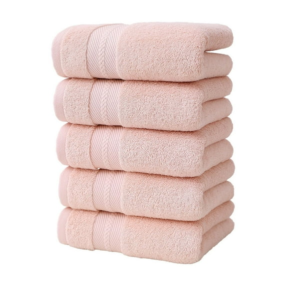 Moocorvic 5 Pack Bath Sheet Set, Extra Large Bathroom Towels Super Soft & Absorbent Towels 28''x14''