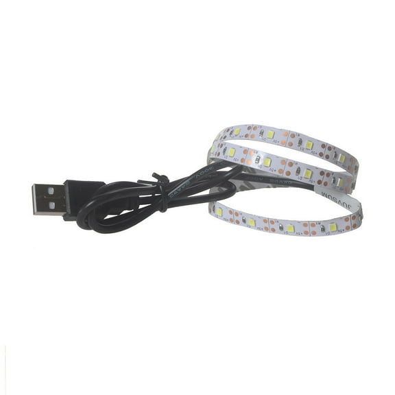 Moocorvic 5V 2835 60SMD/100CM White/Warm white/Blue LED Strip Light Bar TV Back Lighting