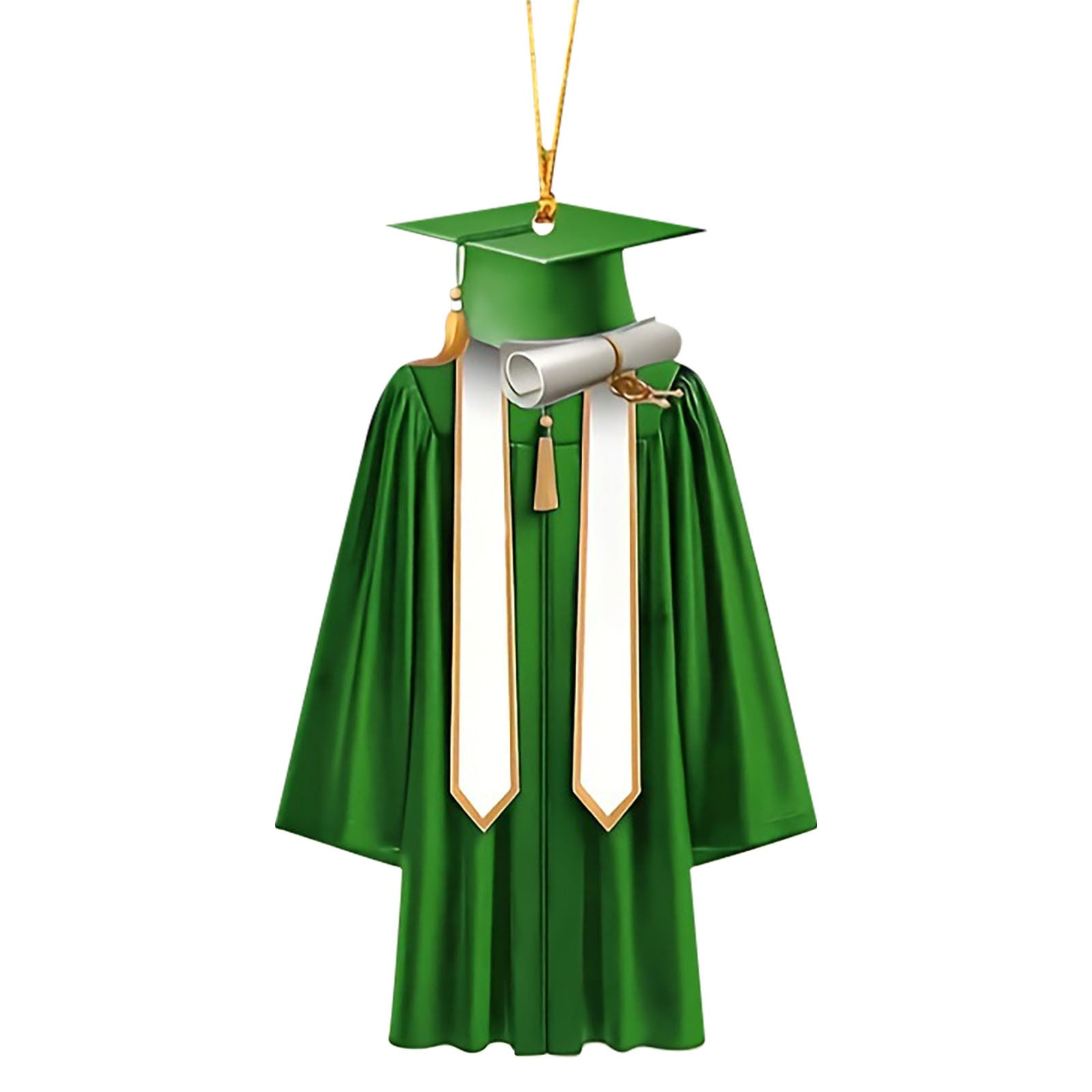 Moocorvic Acrylic Graduation Gown Ornaments 2025 Graduation Decorations ...
