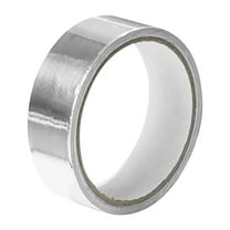 Moocorvic Aluminum Foil Tape, Width 1.2inch Long 39.4inch Roll Waterproof Multi-Purpose Kitchen Silver Metal Tape, for Sealing, Insulation, Patching Ducts, Repair