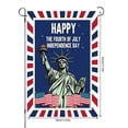 thumbnail image 1 of Moocorvic American Flags for Outside, 4th of July Decorations Outdoor Garden Flag Double-Sided,12 x 18 inches, 1 of 7