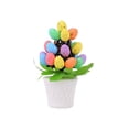 thumbnail image 1 of Moocorvic Artificial Easter Eggs Pot Tabletop Centerpiece Decor Potted Plants with Easter Eggs, for Office Home, 1 of 7