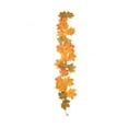 thumbnail image 1 of Moocorvic Artificial Hanging Maple Leaf Vines Fall Garland Thanksgiving Decorations for Farmhouse Wedding Fireplace Home Door Decor 39.4inch, 1 of 7
