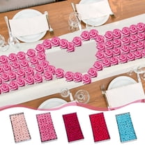 Moocorvic Artificial Rose Flower Heads, 50Pcs Fake Foam Rose Heads for DIY Wedding Bouquets Centerpieces Arrangements Party Baby Shower Valentine's Day