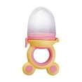 thumbnail image 1 of Moocorvic Baby Feeding Supplies Baby Fruit Feeder Pacifier |Training Massaging Toy Teether| Food Grade Soft Safe BPA-Free Silicone Pouches| Babies Toddlers Infants Kids, 1 of 5