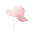 thumbnail image 1 of Moocorvic Baby Girl Sun Hat UV Protection Large Bowknot Summer Hat Quick-Drying Wide Brim Bucket Hats for Boys Girls 3-6 Months, 1 of 4