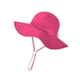 thumbnail image 1 of Moocorvic Baby Girl Sun Hat UV Protection Large Bowknot Summer Hat Quick-Drying Wide Brim Bucket Hats for Boys Girls 3-6 Months, 1 of 3