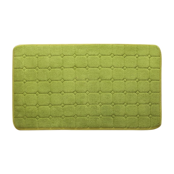 Moocorvic Bathroom Mat , Bath Mat Small Bathroom Rugs for Bedroom Shower Rug, High Absorbent and Anti Slip, Machine Washable for Bathtub, Shower (15.74''x23.62'')