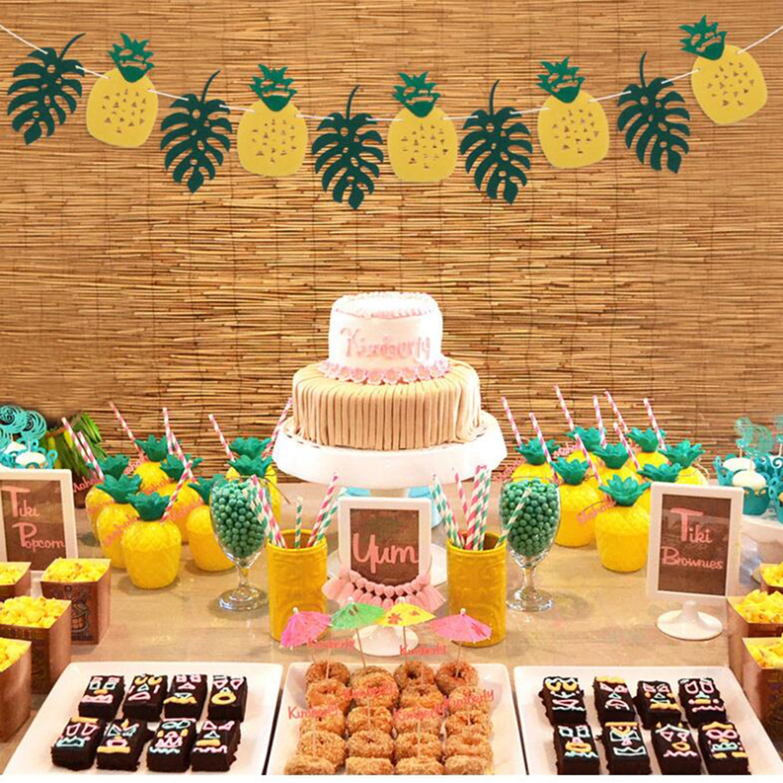 Moocorvic Beach Theme Party Decorations Hawaiian Birthday Party