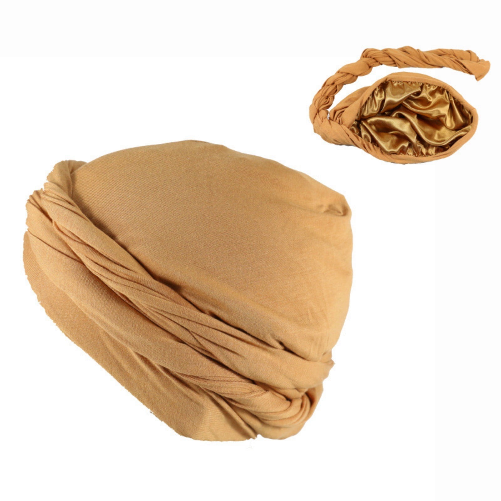 isecai Whimgy Beanie Brown×Yellow isecai Whimgy Beanie Brown