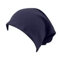 thumbnail image 1 of Moocorvic Beanie Hats for Men Women, Lighweight Soft Hip-Hop Caps Winter Summer Skull Caps,Navy, 1 of 3
