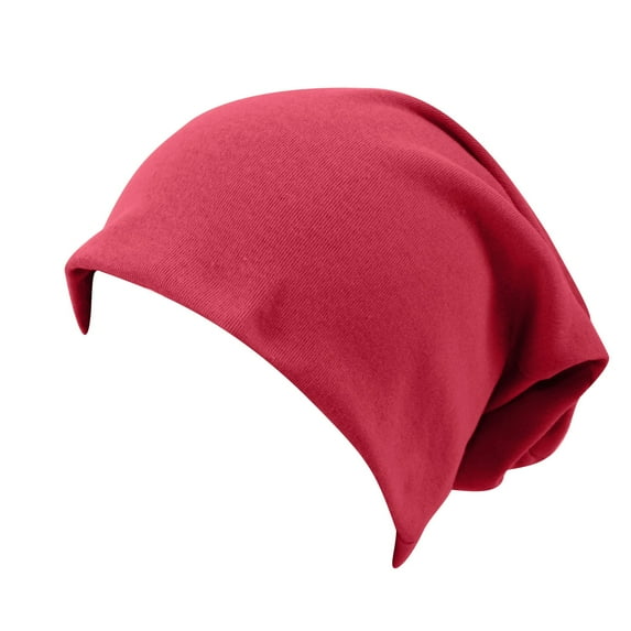 Moocorvic Beanie Hats for Men Women, Lighweight Soft Hip-Hop Caps Winter Summer Skull Caps,Watermelon Red